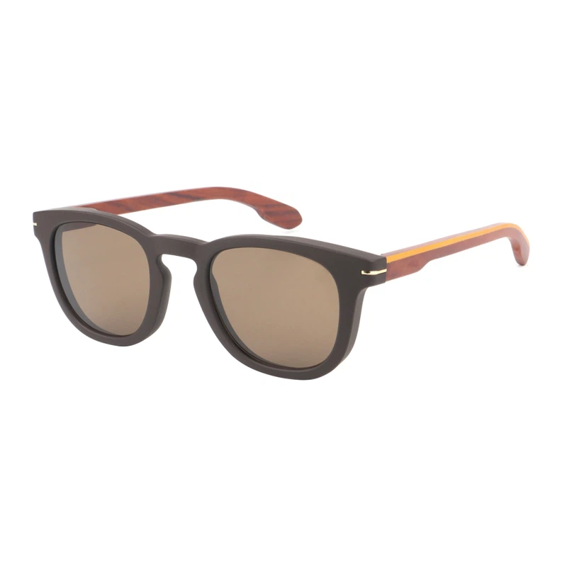 6 Unisex Plastic Wooden Combo wayfarer Sunglasses 490612